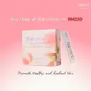 ShiroMoto Botanical Beverage Mix of Strawberry Powder, Rose Petal Extract and Rice Ceramide Powder (Expiry Date: 05/26)