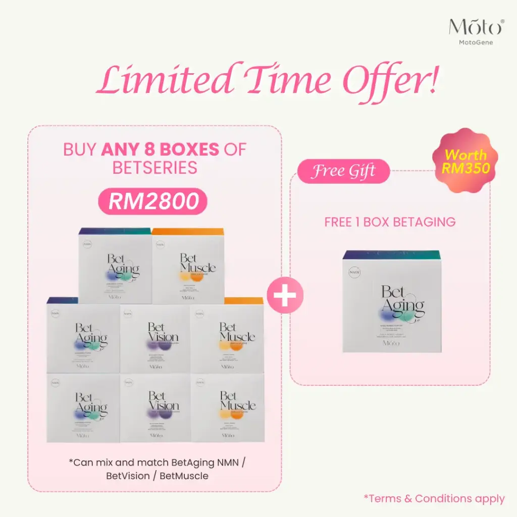 Buy 8 boxes of BetSeries Free 1 Box BetAging (November-December '25)