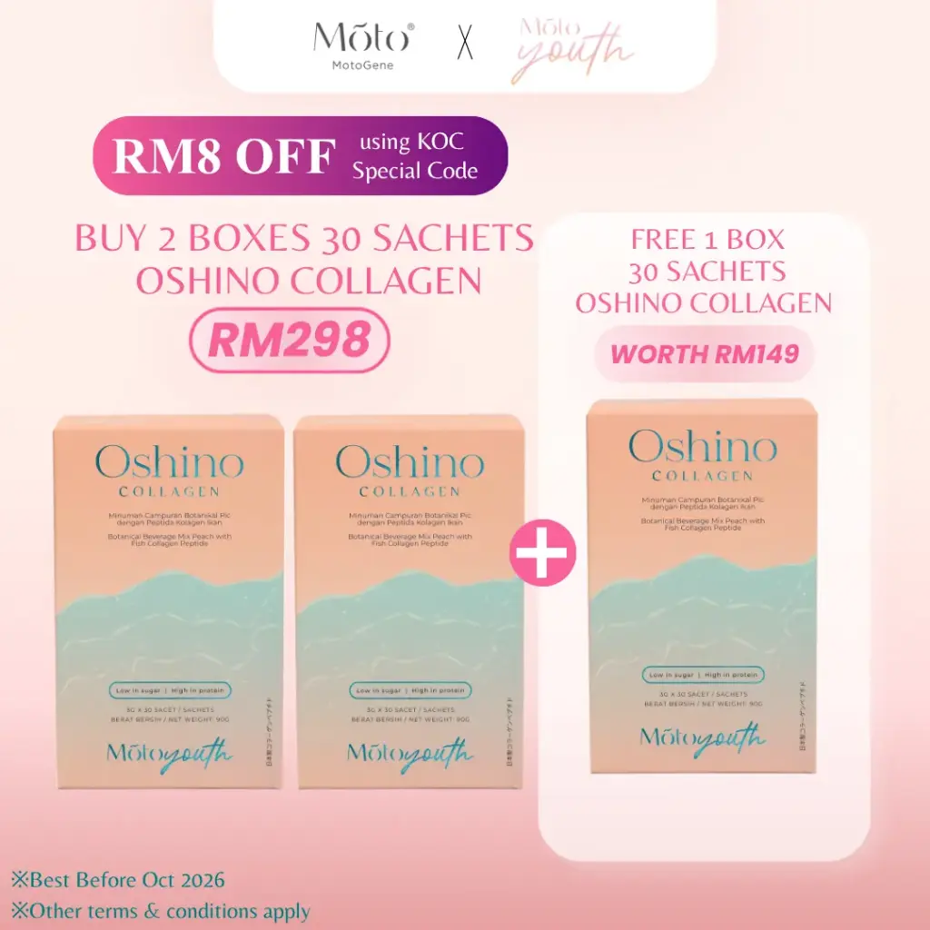 Oshino (30 sachets) 2 boxes Combo