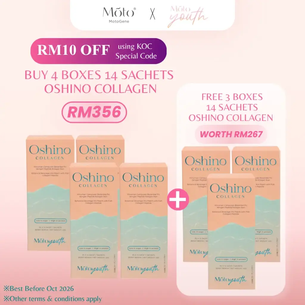Oshino (14 sachets) 4 boxes Combo