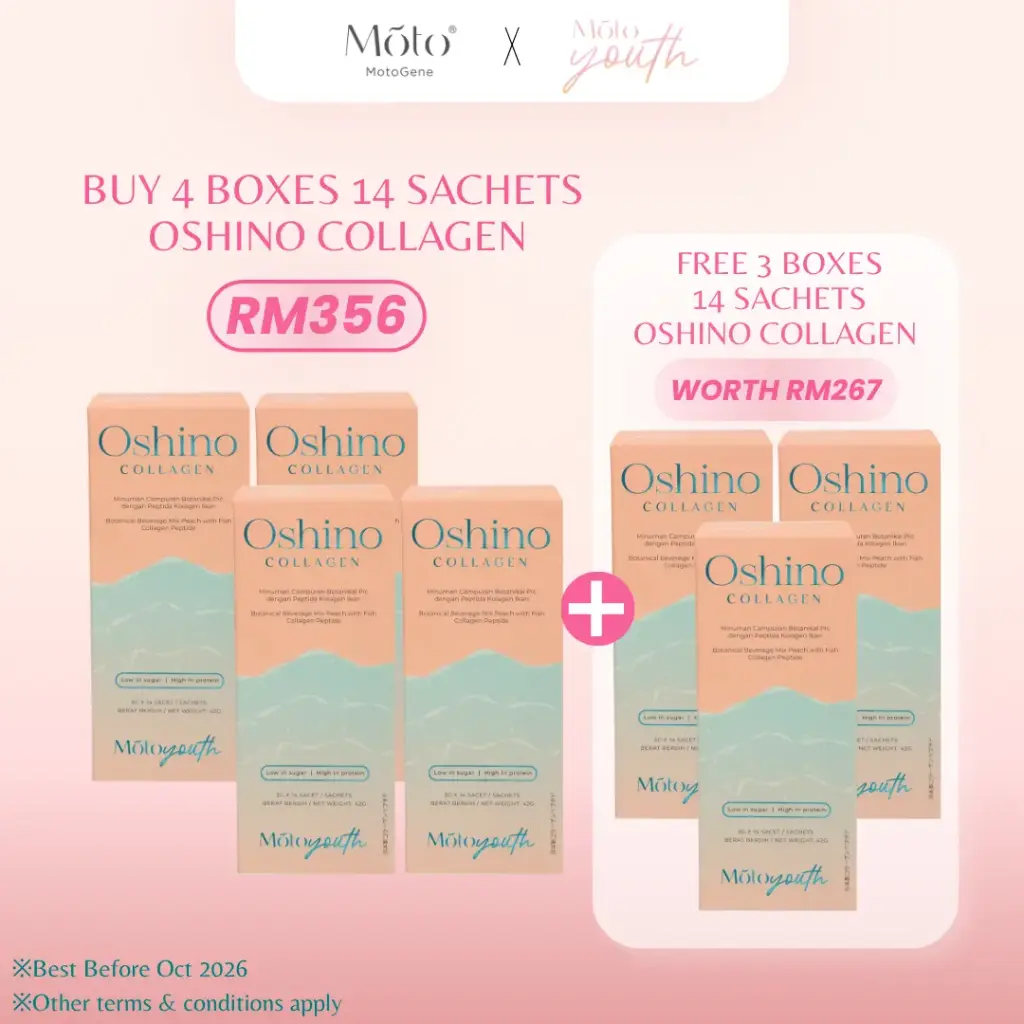 Oshino (14 sachets) 4 boxes Combo