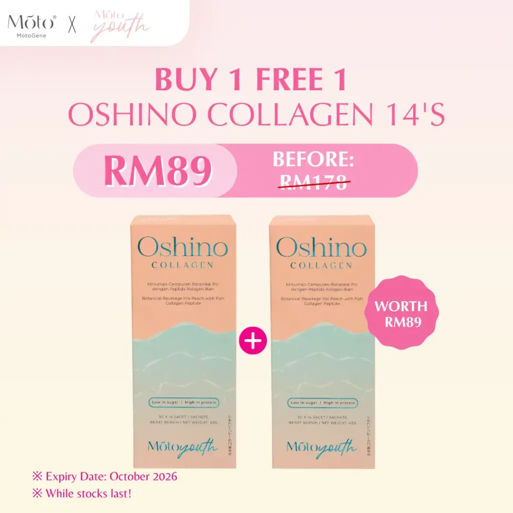 Oshino Collagen 14's - Buy 1 Free 1
