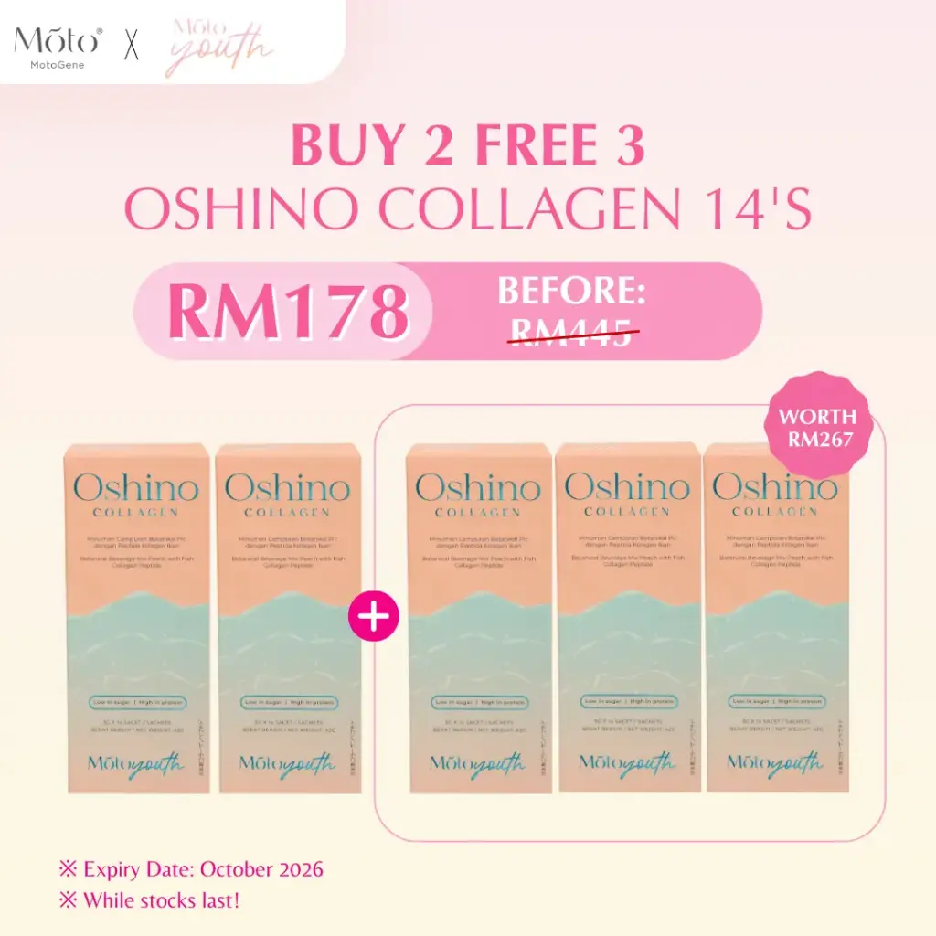 Oshino Collagen 14's - Buy 2 Free 3