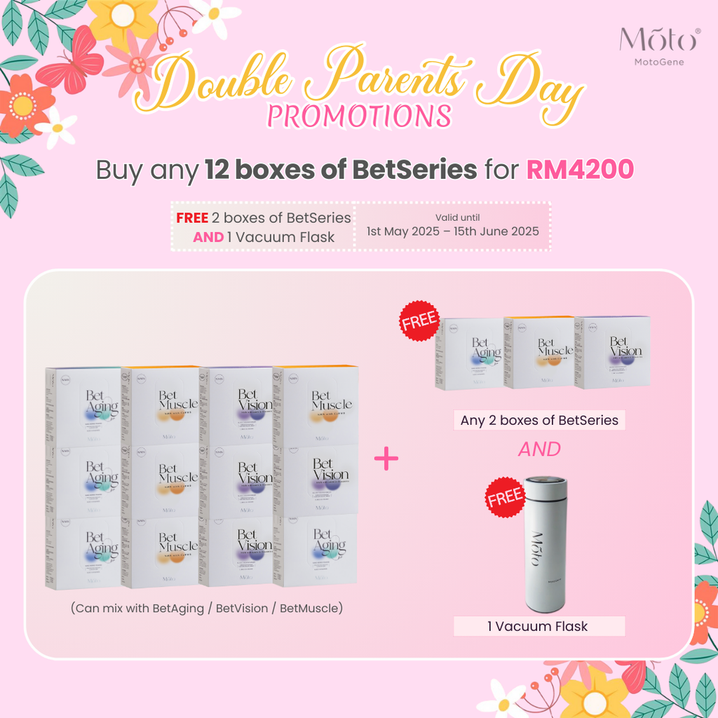 Parents Day - Buy 12 boxes of BetSeries (Free 2 boxes of BetSeries + Vacuum Flask)