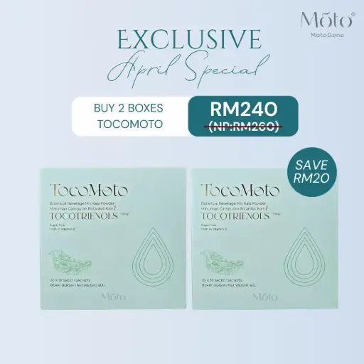 2 Boxes TocoMoto @RM240