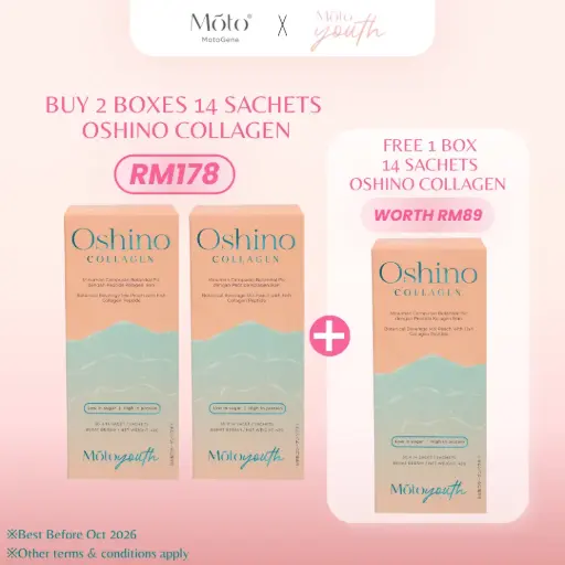 Oshino (14 sachets) 2 boxes Combo