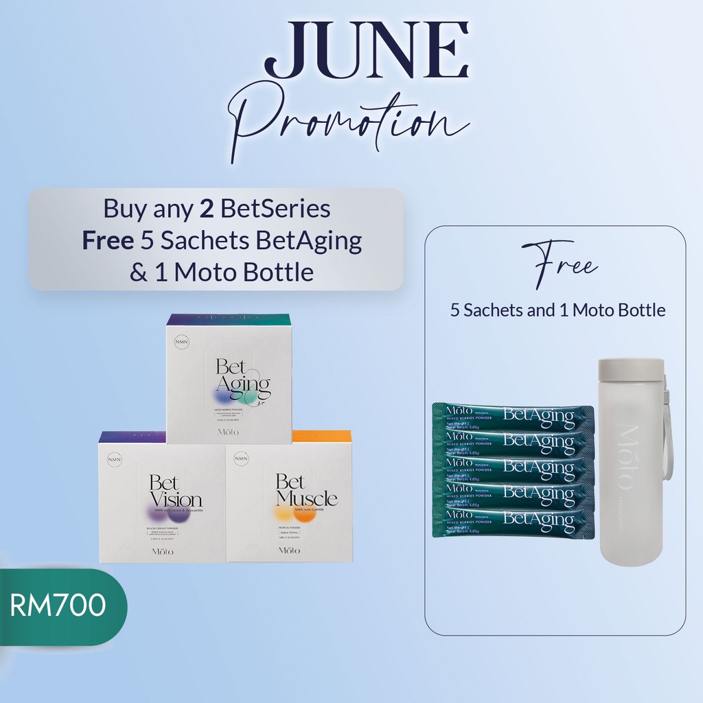 Parents Day Promo Twin Pack (FREE 5 SACHET BETAGING & MOTOGENE WATER BOTTLE)