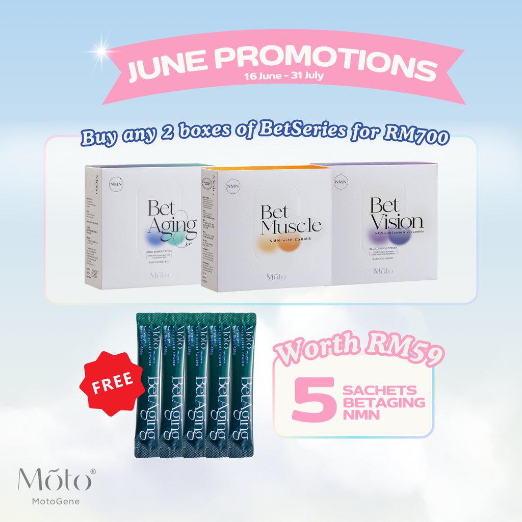 June 2025 - Buy 2 boxes of BetSeries Free 5 sachets BetAging