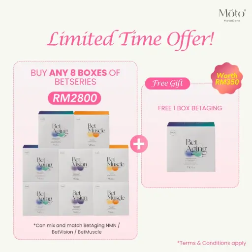 Buy 8 boxes of BetSeries Free 1 Box BetAging (November-December '25)