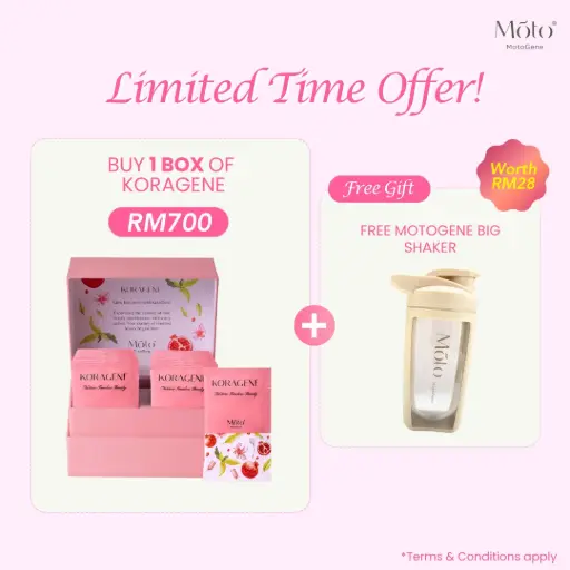 Buy 1 box of KoraGene + Free MotoGene Big Shaker (November-December '25)